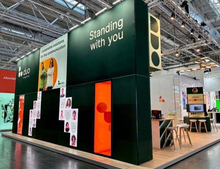 Stand personnalisé re-configurable Paris