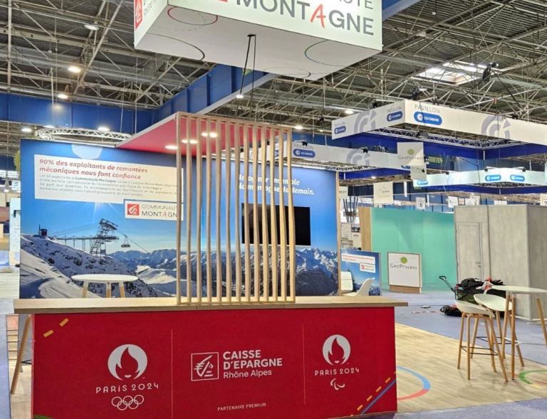 Stand modulaire Alpexpo - conception meilleurstand