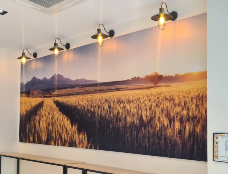 Panneau mural insonorisant personnalisable grand format