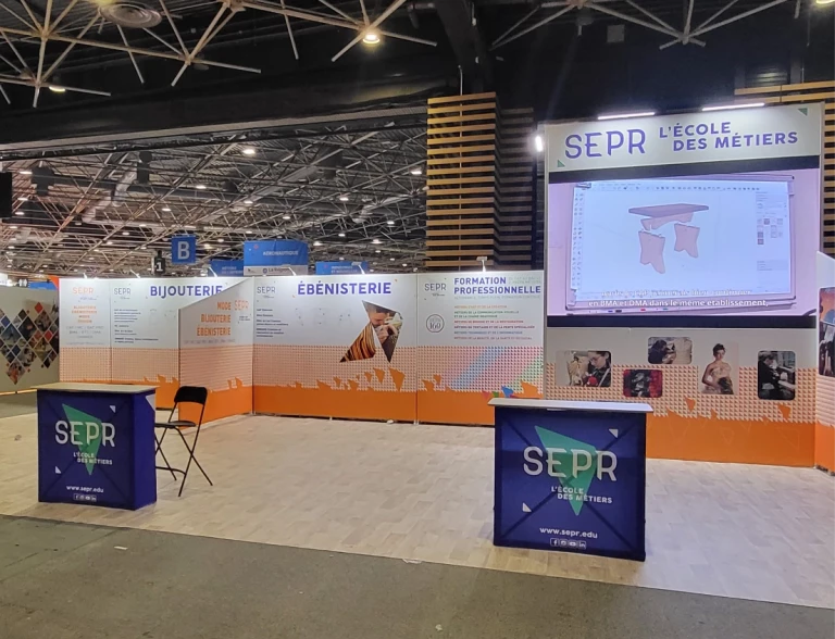 Stand ultra-portable Lille