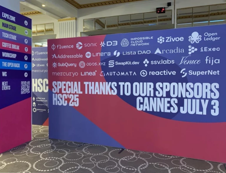 Photocall pour salon pro