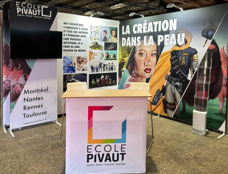 Stand ultra-portable - Centre Congrès Grenoble facile à monter