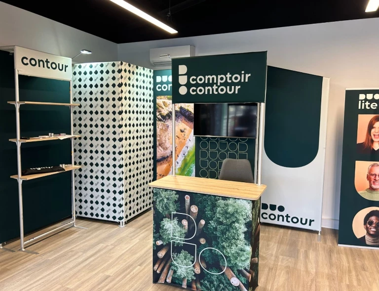 Stand éco-conception personnalisé Paris