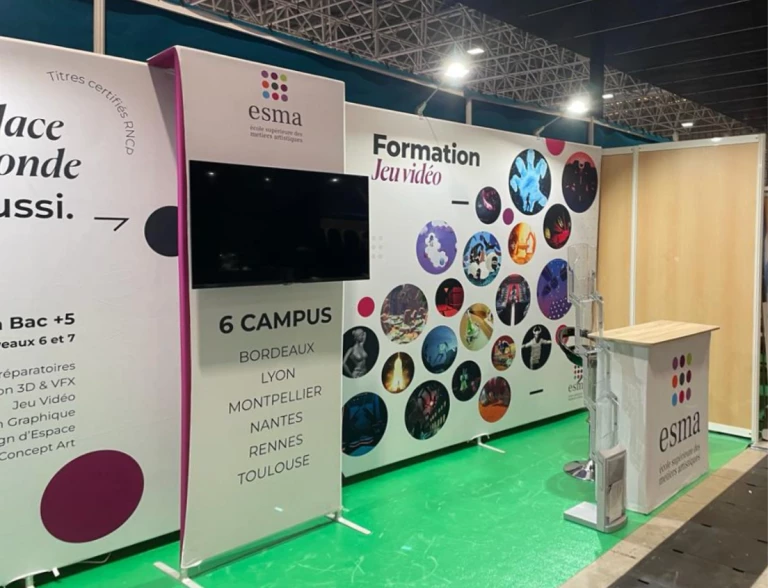 Stand portable Paris